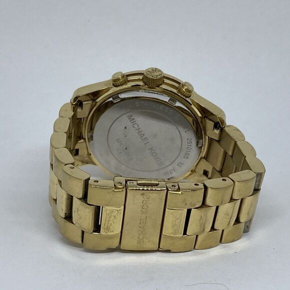 Michael Kors Runway MK5055 Womens Stainless Steel Analog Dial Quartz Watch MP843 - Picture 10 of 12